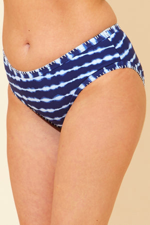 Tie Dye Blanket Stitch Bikini Briefs