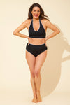 Whipstitch Textured Bikini Top