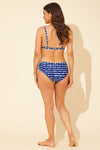 Tie Dye Triangle Bikini Top