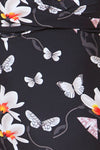 Oriental Wrap Front Swimsuit