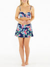Tropical Multicolour Swim Skirt