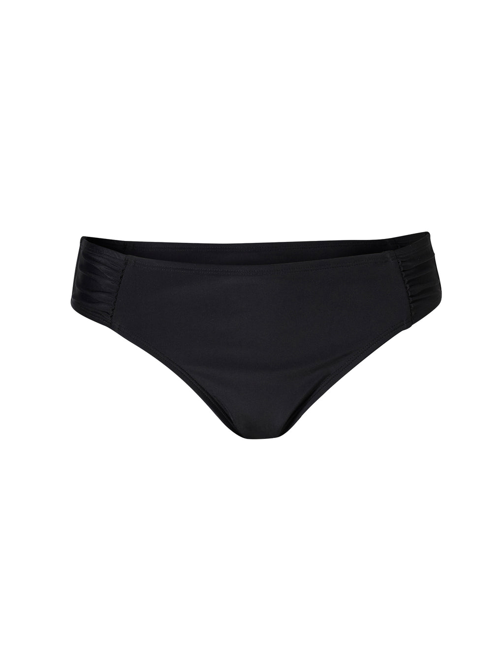 Black High Leg Bikini Brief